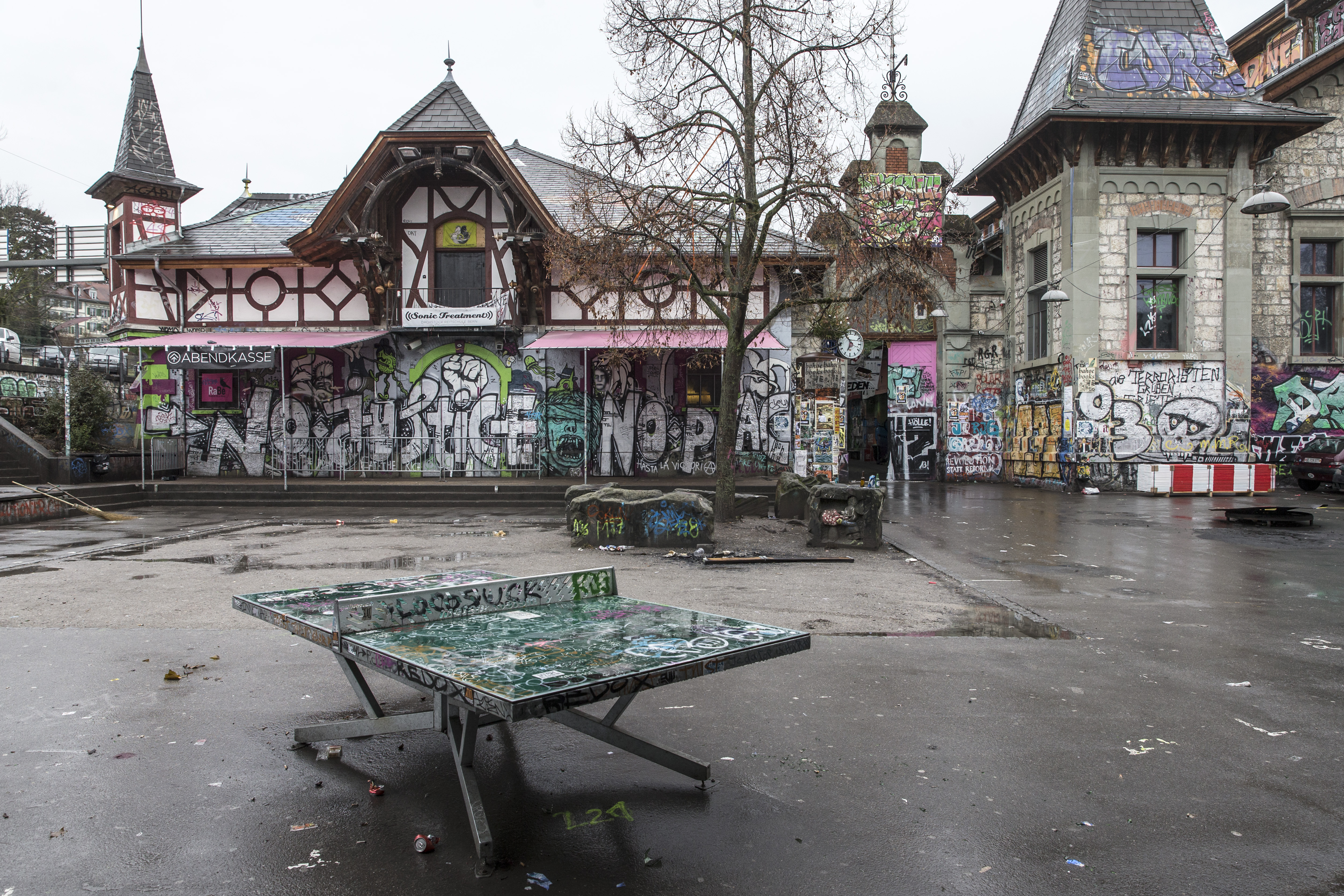 La Reitschule en décembre 2013.