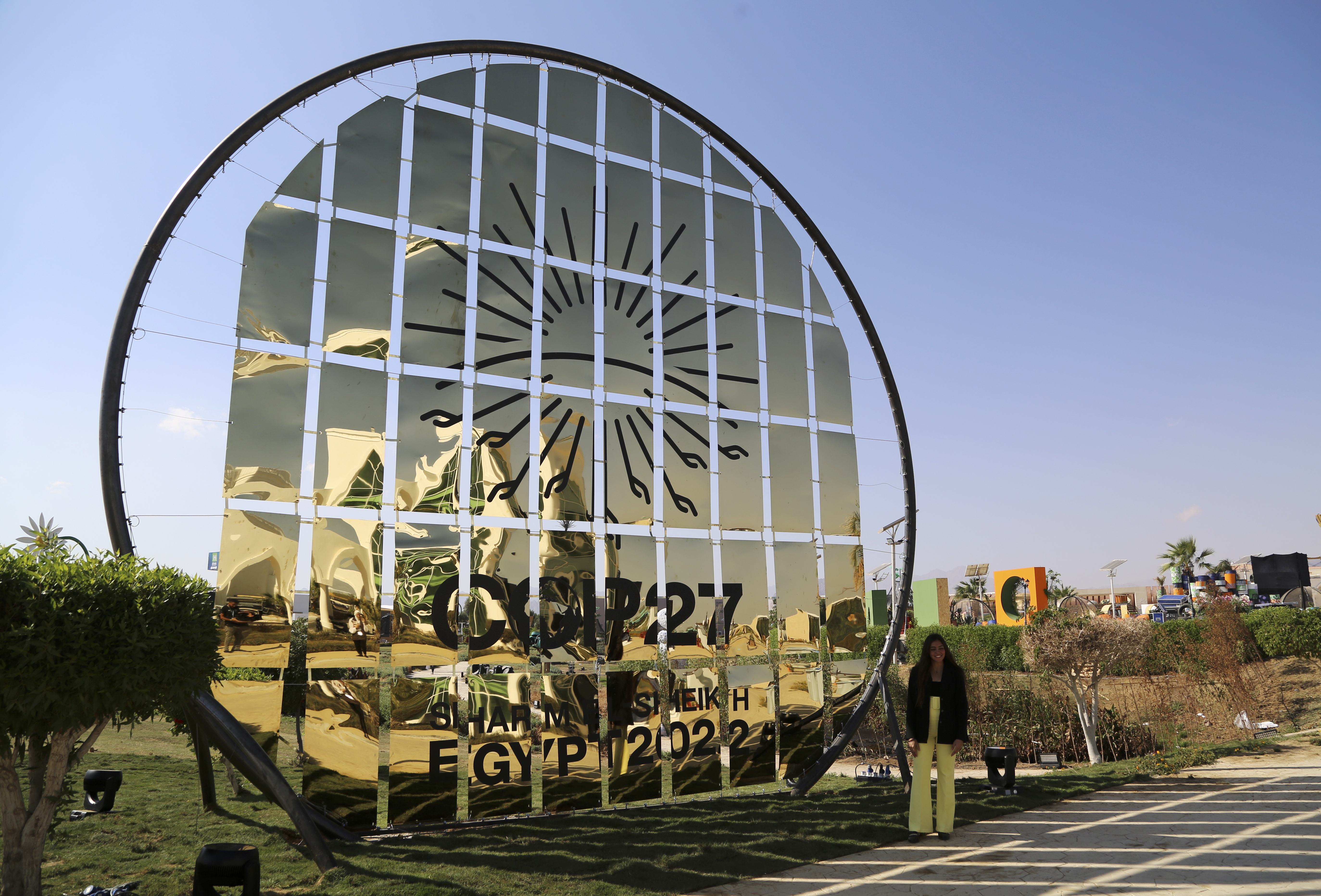 A la COP27, le 7 novembre 2022 à Charm el-Cheikh.