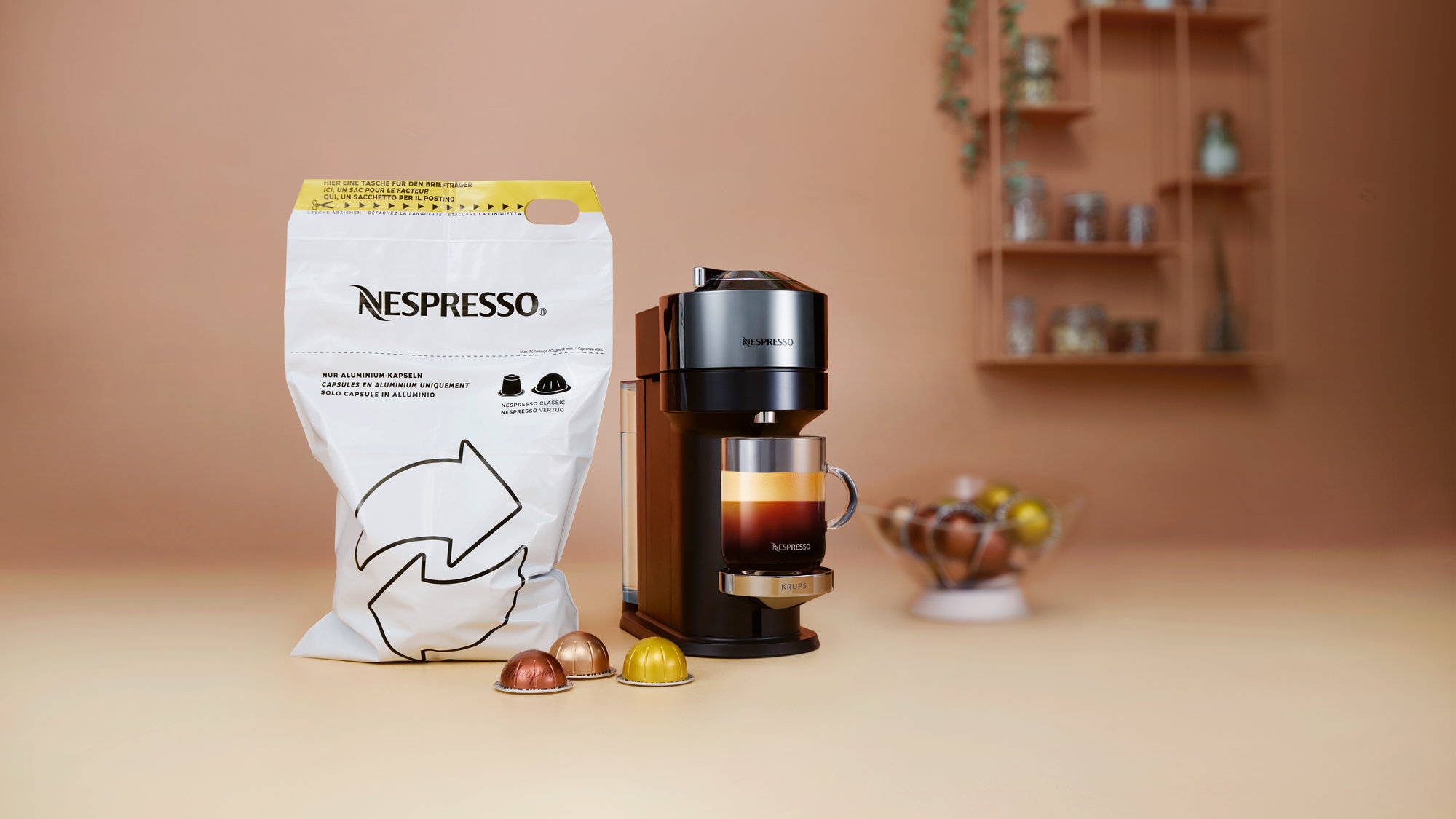 Nespresso la pointe du recyclage Le Temps